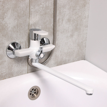 Смеситель универсальный Potato P22223-7, длинный излив, однорычажный