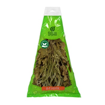 Веник берёзовый с эвкалиптом в уп. "Банные штучки" / 25