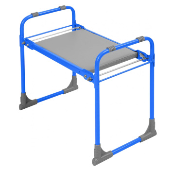 Скамейка садовая (турист.) складная 560х300мм выс.425мм,с МЯГКИМ сид.,нагр. до100кг СКМ (Ижевск) *1