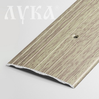 Порог-стык одноуровневый 60х1350 мм Лука ПС 07, дуб беленый