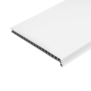Подоконник ПВХ, 400х2000 мм, белый