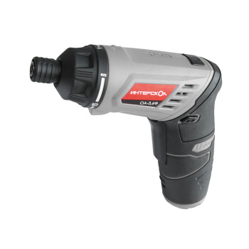 Отвертка аккумуляторная 3,6В 1скор.0-210об/мин 5Нм 1,3Ач LI-ION 6бит ОА-3,6Ф ИНТЕРСКОЛ *1/10