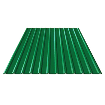 Профнастил С-8, 1200х2000 мм, 0.45 мм, 2.4 м², зеленый