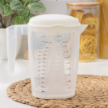 Емкость д/продуктов д/Миксера пластм. 1,5л цвет микс PT1148 ("Plast Team") *1/8/16