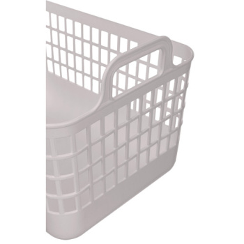 Корзина для хранения пластм. "Kobo" 320х224х210мм 12л Св.-бежевый арт 435296134 ("Бытпласт") *1/16