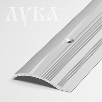Порог-стык разноуровневый 40х900 мм Лука ПР 02, серебро люкс