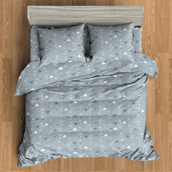 Постельное белье 2сп макосатин 41455 Abstract Amore Mio, наволочки 70*70 - 2шт *1