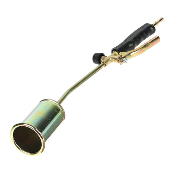 Горелка кровельная газовоздушная вентиль/рычаг L- 500мм d-60мм изогнутая ГВ-500Р FOXWELD *1/20