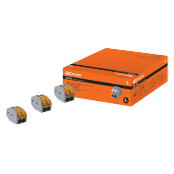 Клемма соединительная СК-412 2,5мм2 TDM SQ0527-0001 *10/100