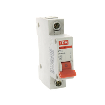 Авт.выкл. TDM ВА 47-63 63А/1П SQ0218-0009 *12/120