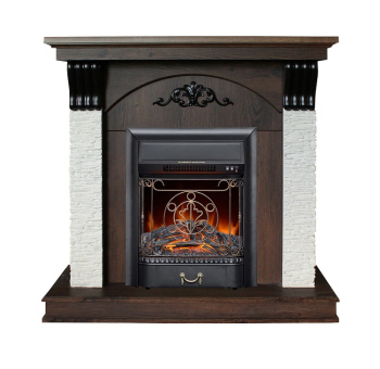 Каминокомплект (портал) CORFINO STD/18 DN + (очаг) MAJESTIC LUX*1