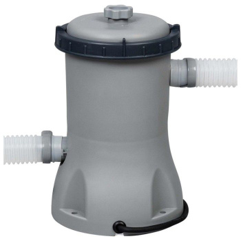 Бассейн надувной BESTWAY Fast Set, 396x396x84 см, 7340 л, фильтр-насос, картридж