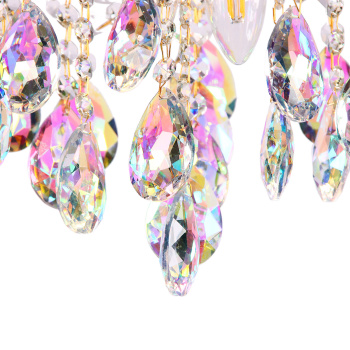 Люстра 6018 Gold 400 мм Е14 S=16м2  VERNER LIGHTING *1