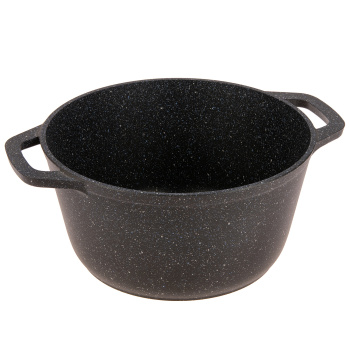 Кастрюля алюмин. антипригарная "Kukmara" "Granit" black 4,5л Стекл.кр. кгч45а *1/3 Кастрюля алюмин. антипригарная "Kukmara" "Granit" black 4,5л Стекл.кр. кгч45а *1/3