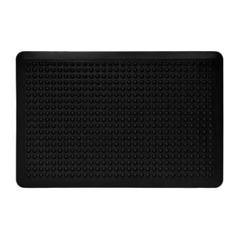 Коврик 60*90 см резтновый"Антиусталость" черный"VORTEX" (арт.24248) *1/10