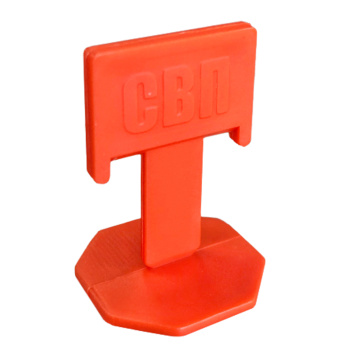 Система выравнивания плитки СВП зажим "Флажок" 1,4мм (пакет 50шт) (арт.339-1050)  *1/85/170