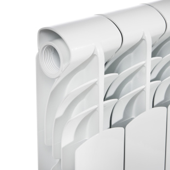 Радиатор алюминиевый 4 секции Royal Thermo Revolution, 500 мм, белый