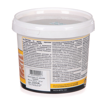 Шпатлевка по дереву сосна 1,5 кг Лакра *1/6/432