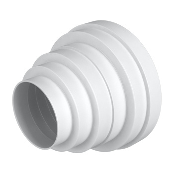 Соединитель воздуховодов универсальный Ø60/150/125/120/100/80мм PU16.15.12.5.12.10.8 *1/24