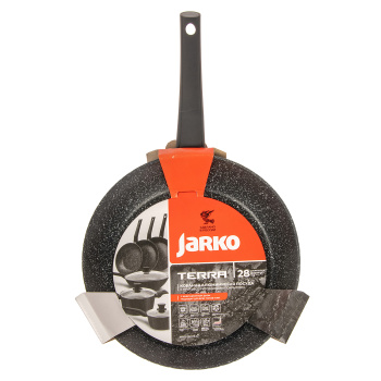 Сковорода алюм.а/приг.  Jarko Terra д/ИНДУКЦ.плит d28см JTr-128-10  *1/6