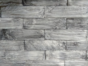 Гипсовая плитка 242х61 мм ЭлитПроф «Брус», 0.5 м², серый