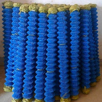 Сетка рабица ПП 50*50 (1,5*10м) концы прямые СИНЯЯ *1