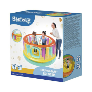 Батут надувной детский BESTWAY Bounce Jam, 180х86 см, до 85 кг