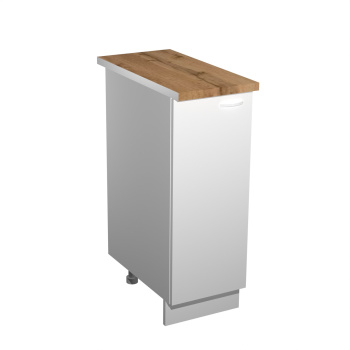 Шкаф напольный 300х850х480 мм BROZEX-WOOD Liberty, с дверцей, белый