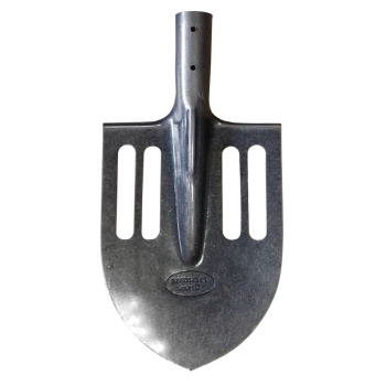 Лопата штыковая из рельс стали, 210*295 облегченная, без черенка *12