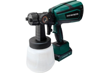 Краскопульт аккум. 120Вт 600мл/м вязк.кр 40DIN/сек сопло2,5мм бак0,8л OBS 21 FSG FAVOURITE *1/6