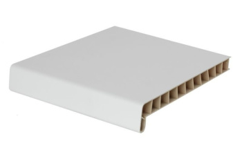 Подоконник ПВХ, 400х2000 мм, белый