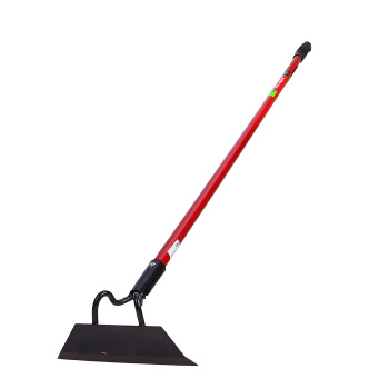 Тяпка нерж/сталь раб часть 220*145 с метал. черенок (2151-Ч) ЦИ  *1/5