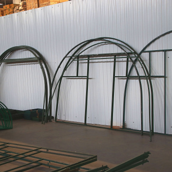 Каркас теплицы Агроном, 6х3х2 м, профиль 20х20 мм, шаг дуги 1 м