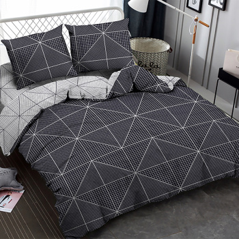 Постельное белье евро макосатин 31473 Grid Amore Mio, наволочки 70*70 - 2шт *1