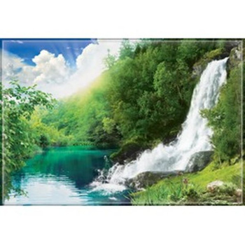 Фотообои глянц. ЗВЕНЯЩИЕ ВОДОПАДЫ 300*201 (г.Тула)   *110