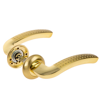 Ручка раздельная ЗОЛОТО матовое/золото H-0826-A-GM/G "Seoul" Megapolis Апекс *1/12