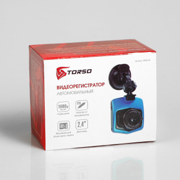 яяяВидеорегистратор TORSO, HD 1920×1080P, TFT 2.4, обзор 140° 4648563