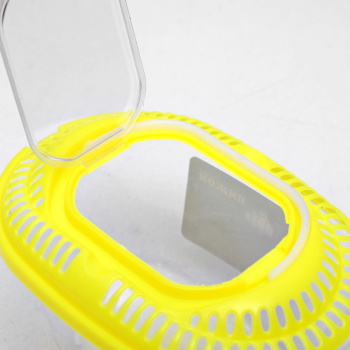 Переноска для животных овальная 19х12,8х11,3 см микс цветов 1741092