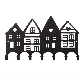 Ключница металлическая ЧЕРНЫЙ КЁНИГ №12 310х195х20мм *1/6