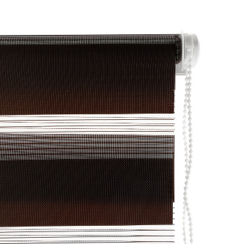 Рулонная штора Legrand День и ночь, 47х160 см, коричневый