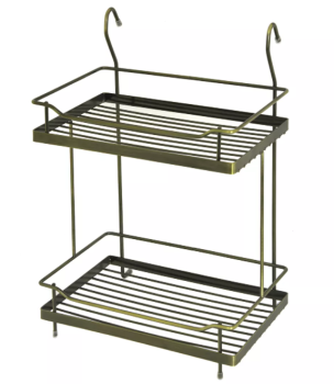 Полка 2-х ярусная большая бронза HD 30.91.04 *1