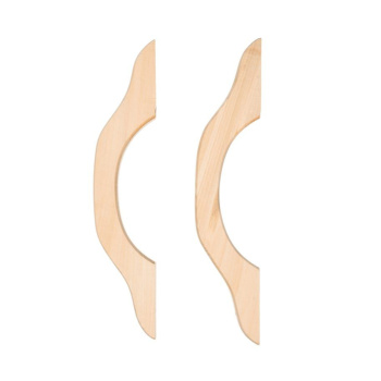 Ручка дверная липа, 350мм (комплект 2шт) "Банные штучки"