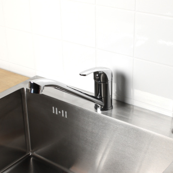 Смеситель для кухни Hans Fetter HF5002, длинный излив, рычажный