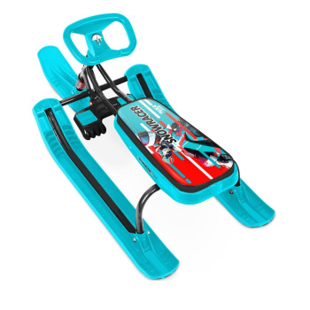 Снегокат Nika «Тимка спорт 1», спортивный руль, мягкое сиденье, до 100 кг