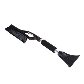 Щетка-сметка  Автомобильная со скребком алюм.руч. "Люкс мини" MPG961505 ("МультиПласт") *1/40