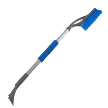 Щётка-сметка автомобильная 80 см со скребком удлиннённая, Антиснег арт.5498231"Pitstop" *1/32