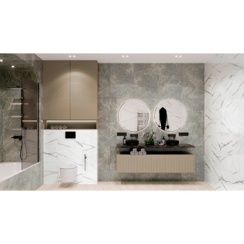 Плитка настенная Spring серая 300*600*9 GT198VG Global tile *1,62кв.м/58,32