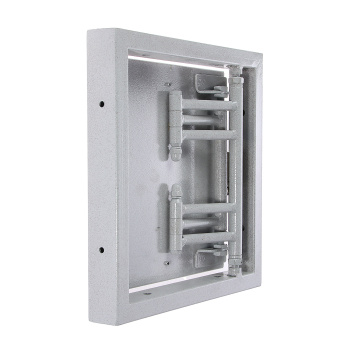 Люк ревизионный под плитку 300х300 на петле окраш металл D3030 ceramo steel *1