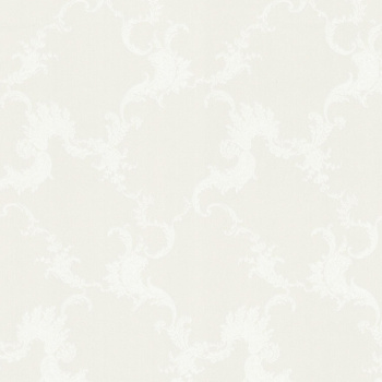 яяяОбои флиз АРТ French Авиньон UNI белый 1,06*10м ZJ-D0054  *1/6