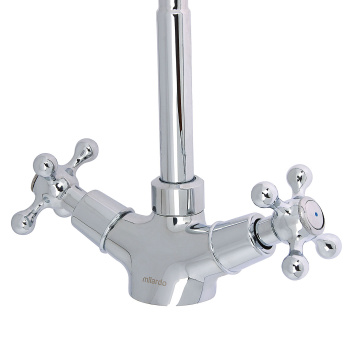 Смеситель для кухни с гибким изливом Duplex Milardo DUPSB0FM05*1
